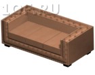 CLIFORD - диван 3м кожа супер люкс